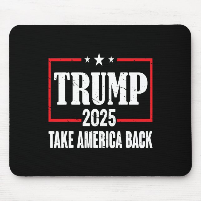 Alfombrilla De Ratón Camisa Trump 2025 - Camisetas Trump Para Hombres 2 (Frente)