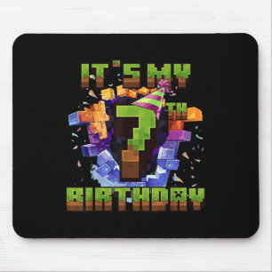 Alfombrilla De Ratón Camisas de cumpleaños es mi videojuego de cumpleañ