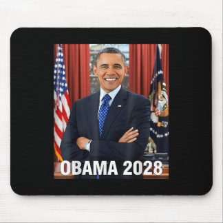Alfombrilla De Ratón Camisas de Obama 2028 votan a Obama por el preside