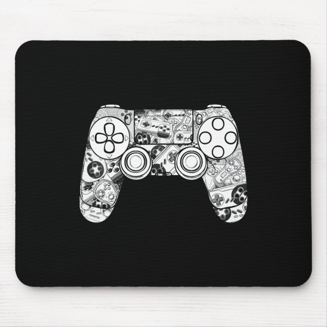 Alfombrilla De Ratón Camiseta Camisetas de Gaming para hombres chicos c (Frente)