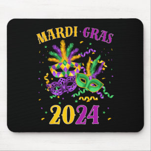 Alfombrilla De Ratón Camiseta Carnaval de Mardi Gras Hombres Mujeres Ni