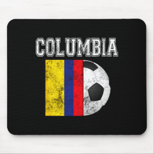 Alfombrilla De Ratón Camiseta Columbia Flag Fútbol Soccer Footll 