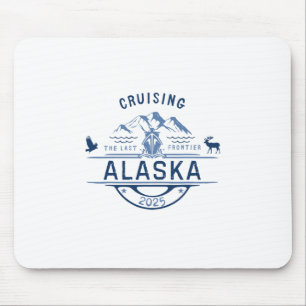 Alfombrilla De Ratón Camiseta Crucero Alaska 2025 Familia Crucero Alask