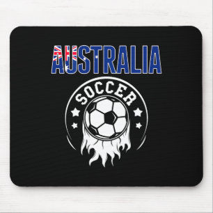 Alfombrilla De Ratón Camiseta de aficionados de fútbol de Australia Ban