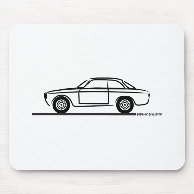Alfombrilla De Ratón Camiseta de Alfa Romeo GTA GTV (Frente)