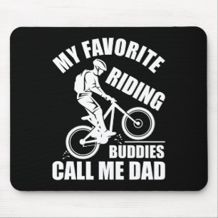 Alfombrilla De Ratón Camiseta de bicicleta de montaña para papá mi comp