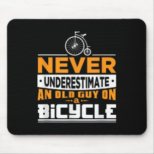 Alfombrilla De Ratón Camiseta De Bicicleta Para Ciclismo Del Abuelo Cit