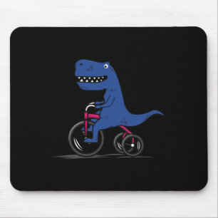 Alfombrilla De Ratón Camiseta de Ciclismo de Montaña Dinosaurio . Mtb