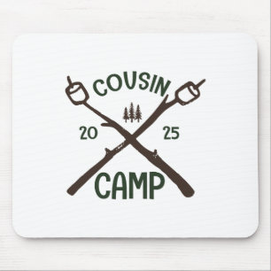 Alfombrilla De Ratón Camiseta de Cousin Camp 2025 Grupo de Camping Vaca