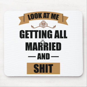 Alfombrilla De Ratón Camiseta de dama de honor borracha fiesta de solte