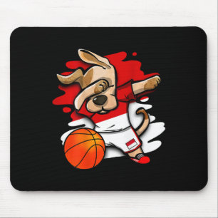 Alfombrilla De Ratón Camiseta de Fans de Dabbing Dog Indonesia Sketll I