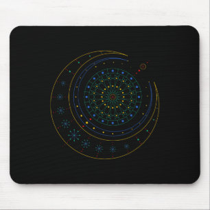 Alfombrilla De Ratón Camiseta de Geometría Sagrada 