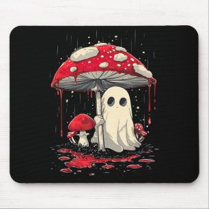 Alfombrilla De Ratón Camiseta de Halloween Cottagecore Hongo Fantasma E