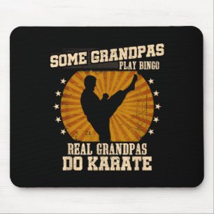 Alfombrilla De Ratón Camiseta de Karate Grandpa - Los abuelos reales ha