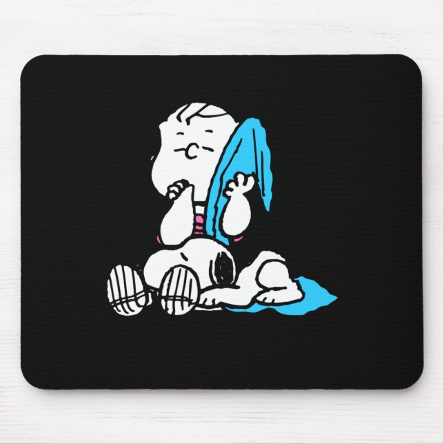 Alfombrilla De Ratón Camiseta de Linus Peanuts  (Frente)