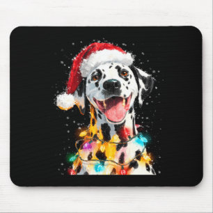 Alfombrilla De Ratón Camiseta de Navidad de Dálmata Manga Larga para Mu