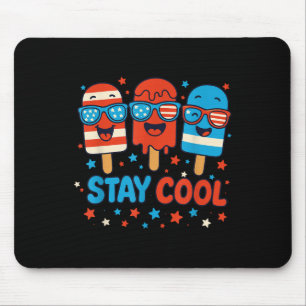 Alfombrilla De Ratón Camiseta de paleta Stay Cool para niños y hombres