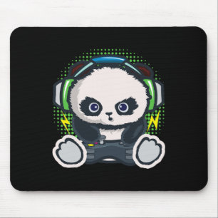 Alfombrilla De Ratón Camiseta de Panda Gaming para niños y niñas Regalo