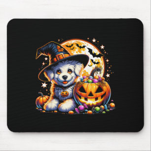 Alfombrilla De Ratón Camiseta de perro cachorro de Halloween9