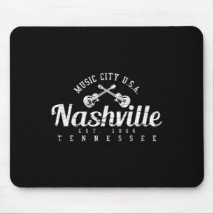 Alfombrilla De Ratón Camiseta de regalo de música country de Nashville 