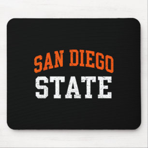 Alfombrilla De Ratón Camiseta de San Diego State Diseño Usa Amante Homb