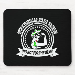 Alfombrilla De Ratón Camiseta de sensibilización de guerreros de Ataxia
