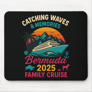 Alfombrilla De Ratón Camiseta de vacaciones para hombres Bermuda Family