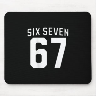 Alfombrilla De Ratón Camiseta deportiva Six Seven Meme 67 para niños y 