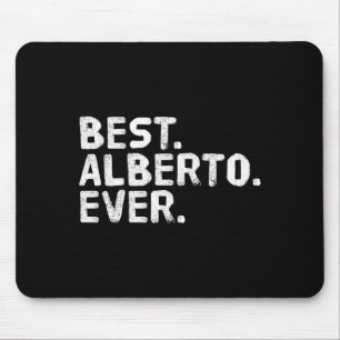 Alfombrilla De Ratón Camiseta divertida de Alberto para hombres regalo 