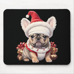 Alfombrilla De Ratón Camiseta divertida de Bulldog Francés con sombrero