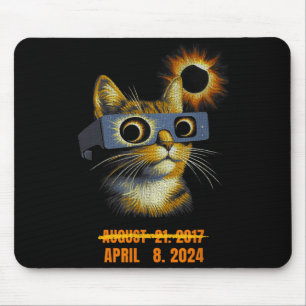 Alfombrilla De Ratón Camiseta divertida de eclipse solar en América dos