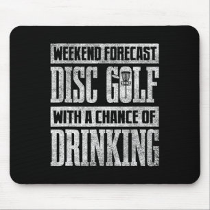 Alfombrilla De Ratón Camiseta divertida de golf de disco para hombres v