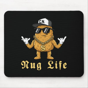 Alfombrilla De Ratón Camiseta divertida de la vida de nug para amante d