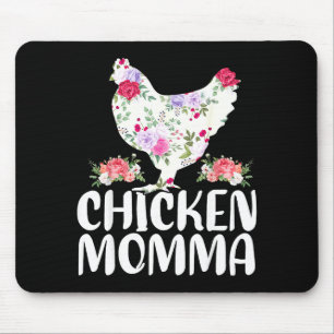 Alfombrilla De Ratón Camiseta divertida de mamá gallina para mujeres dí