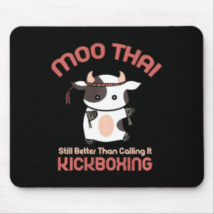 Alfombrilla De Ratón Camiseta divertida de Muay Thai - Camiseta de Kick