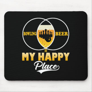 Alfombrilla De Ratón Camiseta divertida regalo perfecto cerveza de bolo