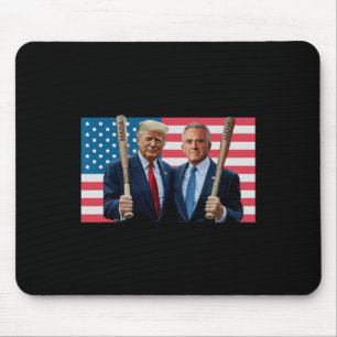 Alfombrilla De Ratón Camiseta divertida Trump Kennedy Mega Maha Vende b