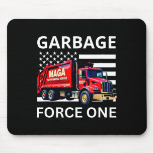 Alfombrilla De Ratón Camiseta Garge Force One Trump Camión Mega Garge