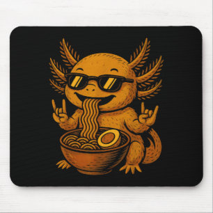 Alfombrilla De Ratón Camiseta gráfica divertida de anime kawaii axolotl