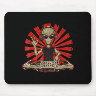 Alfombrilla De Ratón Camiseta Gráfica Divertida de Dj Amante de la Músi
