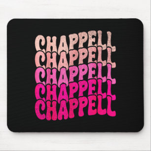 Alfombrilla De Ratón Camiseta Groovy Chappell Primer Nombre D Chappell 