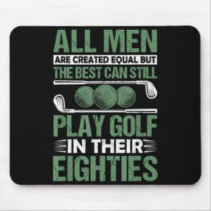 Alfombrilla De Ratón Camiseta Hombres Cumpleaños Golf Todos Iguales