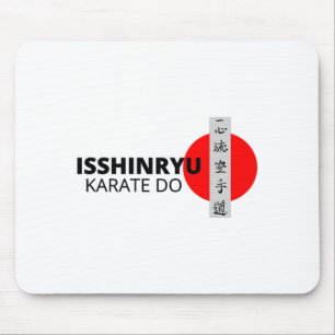 Alfombrilla De Ratón Camiseta Isshinryu Karate Do Sol Naciente