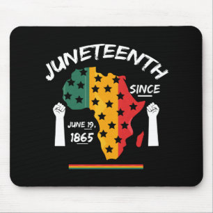 Alfombrilla De Ratón Camiseta Juneteenth Desde el 19 de Junio de 1865 F