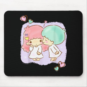 Alfombrilla De Ratón Camiseta Little Twin Stars Be My Valentine