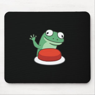 Alfombrilla De Ratón Camiseta meme de Lizard Button divertida.png
