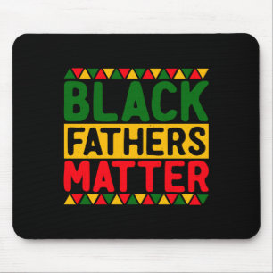 Alfombrilla De Ratón Camiseta Mon T de orgullo de padres negros histori