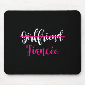 Alfombrilla De Ratón Camiseta Novia Prometida Fiesta de Compromiso Pare
