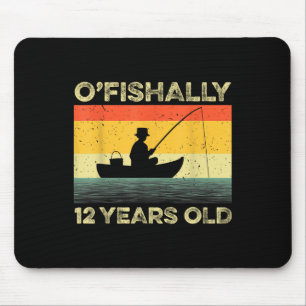 Alfombrilla De Ratón Camiseta Ofishally 12 años de edad 12 cumpleaños V
