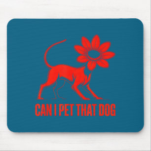 Alfombrilla De Ratón Camiseta Puede Acicar Perro Demodog Extraño